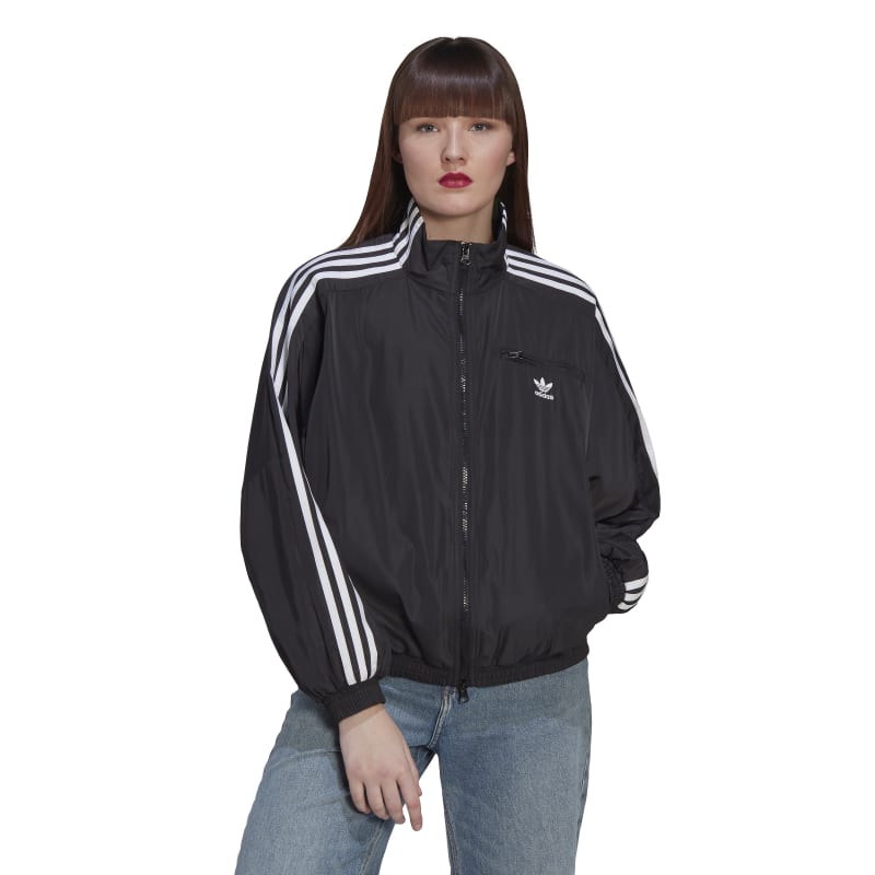 《美品》 アディダス adidas☆トレンド トラックジャケット M ブラック