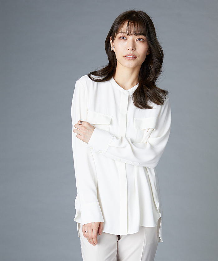 2022年今期・新品・未使用】セオリー Theory ブラウス - www ...