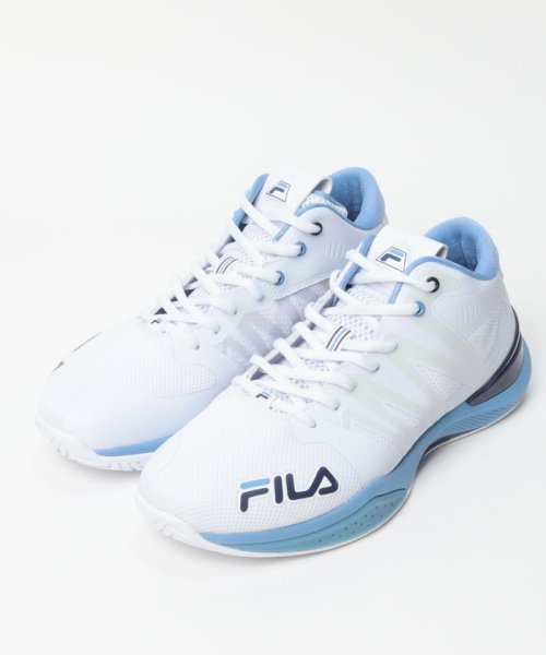 FILA（Shoes）(フィラ（シューズ）)/SPAGHETTI C2 S / スパゲティ C2 S  バスケットボールシューズ バッシュ 競技用 / ホワイトブルー/ホワイト