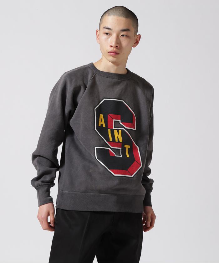 SAINT MICHAEL セントマイケル CREW NECK SWEAT