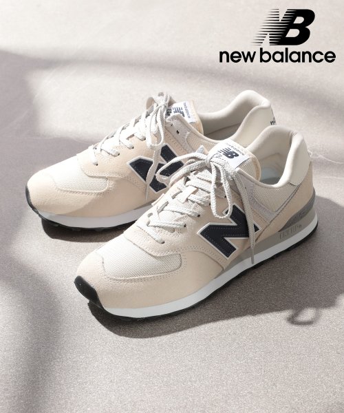 new balance(ニューバランス)/【NEW BALANCE / ニューバランス】スニーカー 574 メンズ レディース ユニセックス ML574/WL574/ベージュ