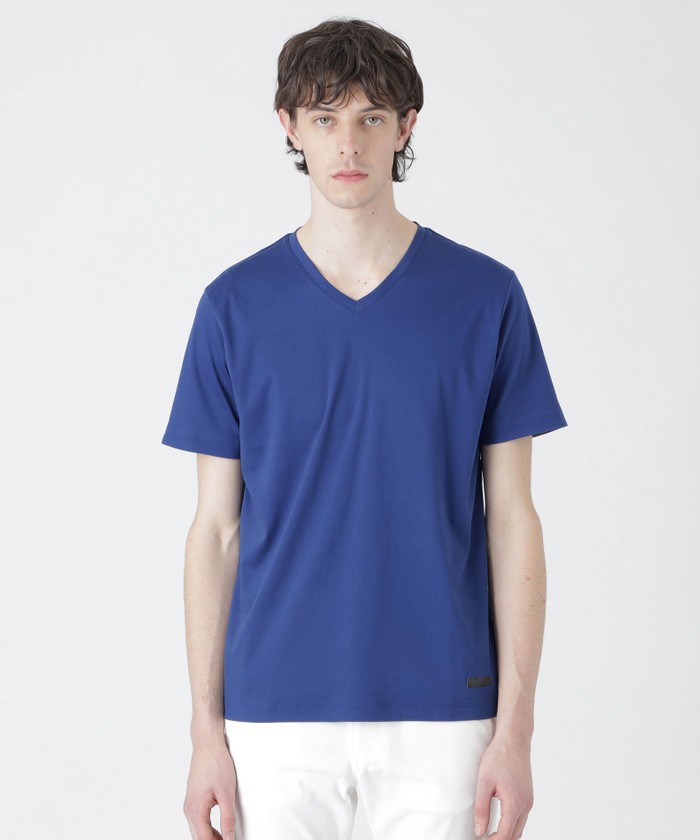 マーセライズVネックT(505165053)｜HANKYU MEN'S / 阪急メンズ