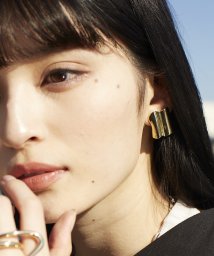 nothing and others/Wave square Earring/505165732