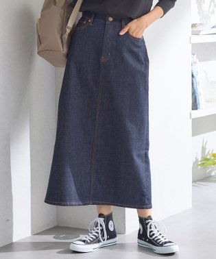 NIJYUSANKU（LARGE SIZE）/【洗える】23区DENIM ストレッチデニム スカート/505166088