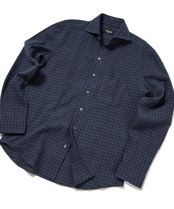 MEN'S BIGI メンズビギ 長袖チェックシャツ - 通販 - schlosserei-wolf.at
