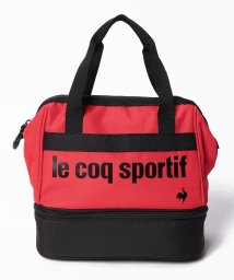 le coq sportif GOLF (ルコックスポルティフ（ゴルフ）)/二層式カートバッグ(保冷機能裏地) (約25×22×14(cm))《再生ポリエステル》/レッド