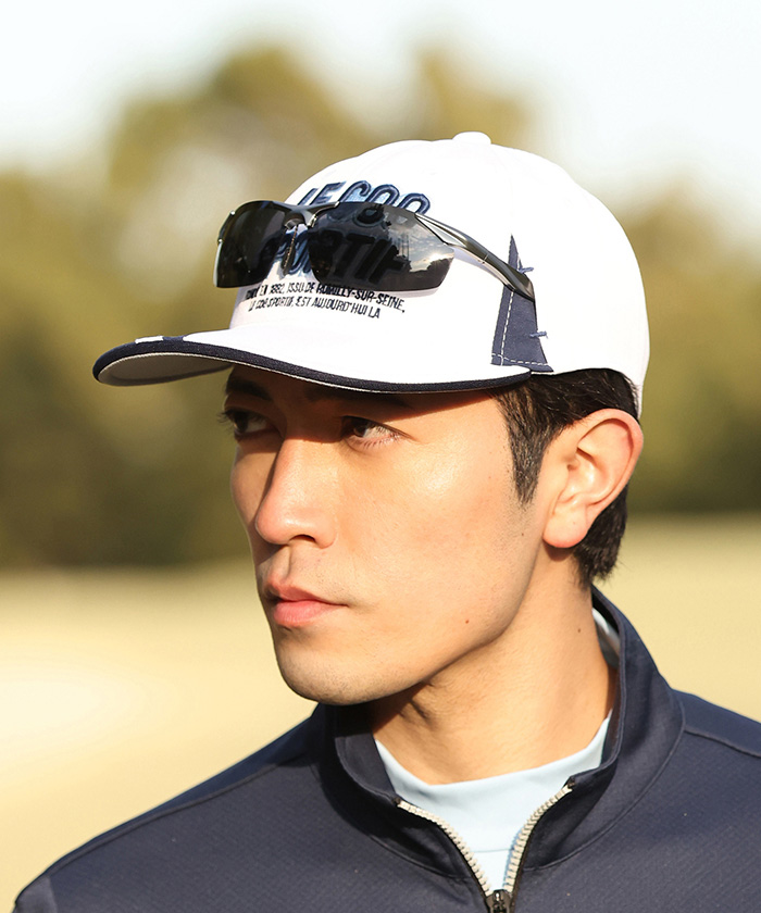 ≪ゴルファーズ≫キャップ (ラウンディッシュ芯/サングラス差し込み