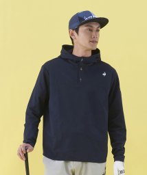 le coq sportif GOLF (ルコックスポルティフ（ゴルフ）)/フーディーシャツ (吸汗速乾/ストレッチ/UV CUT(UPF50+)【アウトレット】/ネイビー