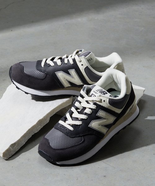 new balance(ニューバランス)/【New Balance】ニューバランス  定番 ユニセックス U574 スニーカー/チャコールグレー