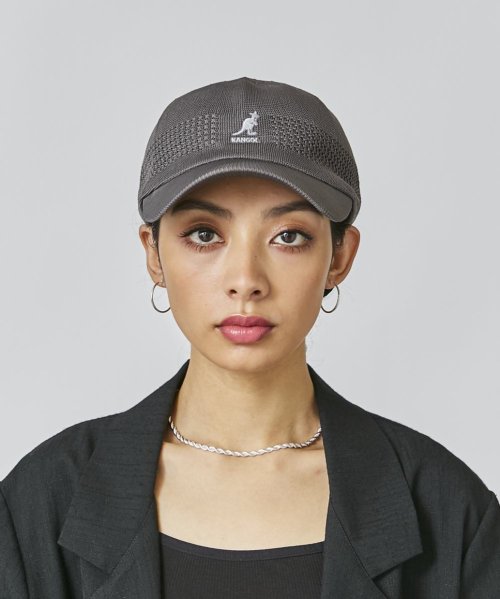 KANGOL(KANGOL)/KANGOL TROPIC VENTAIR SPACECAP/チャコールグレー