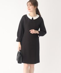 index(インデックス)/【DRESS】フラワーカラー取り外し2WAYワンピース/ブラック（019）