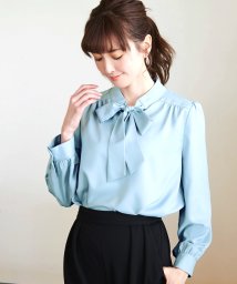 RUIRUE BOUTIQUE/ボウタイデザイントップスブラウス「T748」/505168053