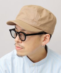 Besiquenti/キャンバス ショートバイザー ワークキャップ シンプル カジュアル 帽子 メンズ/505168415