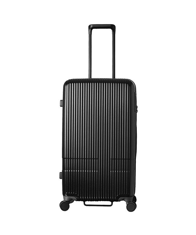 カバンのセレクション 2年保証 イノベーター スーツケース Lサイズ 75L 軽量 深型 縦長 静音キャスター ストッパー メンズ レディース innovator inv70−2 ユニセックス ブラック フリー 【Bag & Luggage SELECTI