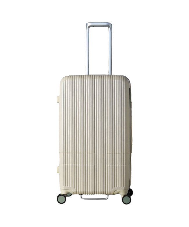 カバンのセレクション 2年保証 イノベーター スーツケース Lサイズ 75L 軽量 深型 縦長 静音キャスター ストッパー メンズ レディース innovator inv70−2 ユニセックス ベージュ フリー 【Bag & Luggage SELECTI