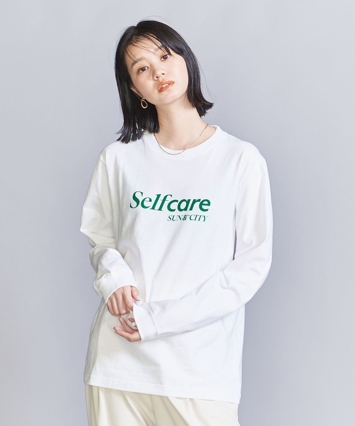 ＜BEAUTY&YOUTH by LOGO LINE＞ロングスリーブ Tシャツ
