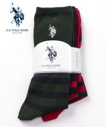 US POLO ASSN/C.ボーダー USPA 刺繍 父の日 プレゼント ギフト/505165517