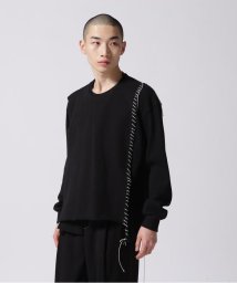 B'2nd(ビーセカンド)/DISCOVERED(ディスカバード)別注STITCH LONG SLEEVE TEE/ブラック