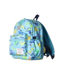 Kids Foret(キッズフォーレ)/【子供服】 Kids Foret (キッズフォーレ) 恐竜・働く車総柄撥水ボンディングリュック S～L B81821/ブルー