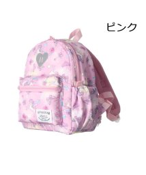 Kids Foret(キッズフォーレ)/【子供服】 Kids Foret (キッズフォーレ) ユニコーン・苺総柄撥水ボンディングリュック S～L B81822/ピンク