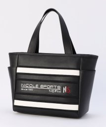 NICOLE CLUB FOR MEN(ニコルクラブフォーメン)/【NICOLE SPORTS】ラウンドトート/49ブラック