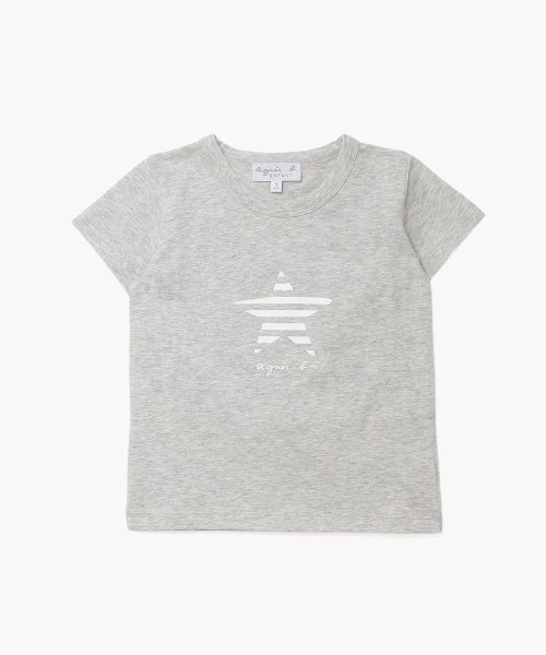 agnes b. GIRLS OUTLET(アニエスベー　ガールズ　アウトレット)/【Outlet】SDY1 E TS キッズ Tシャツ/グレー系その他