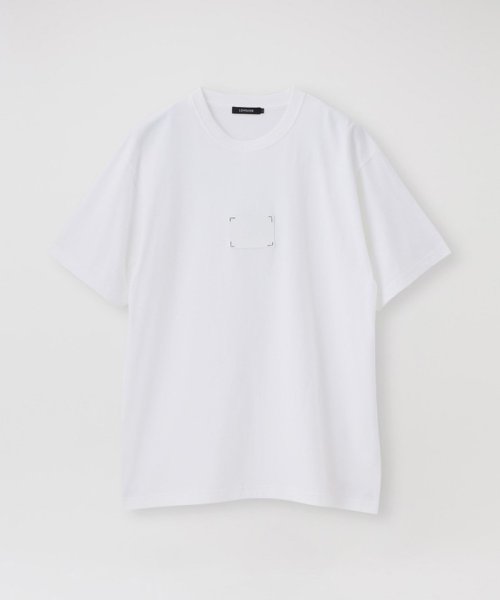 LOVELESS　MENS(ラブレス　メンズ)/LVLSエンボスパッチTシャツ/ホワイト