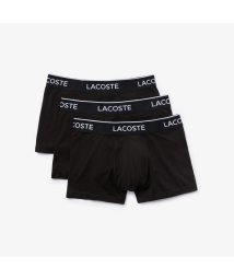 LACOSTE Mens(ラコステ　メンズ)/ブランドネームデザイン3パックボクサーパンツ/ブラック