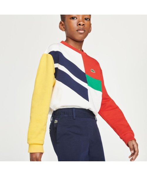 LACOSTE KIDS(ラコステ　キッズ)/BOYSストレッチチノパンツ/ダークネイビー