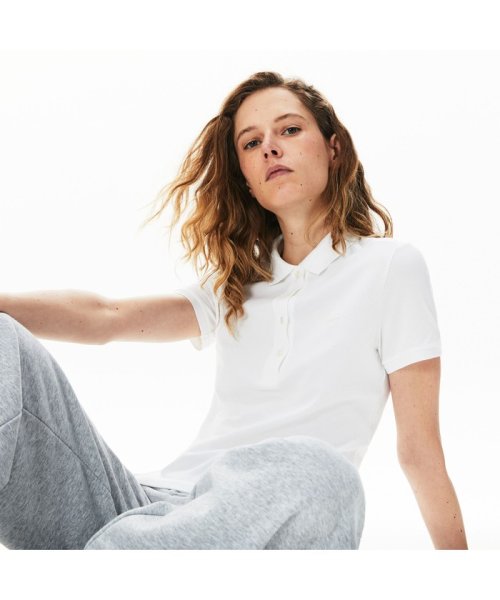 スリムフィット ストレッチコットンピケポロ（半袖） 商品説明色合い鮮やかなストレッチコットンピケ素材を使用した、スリムフィットのポロシャツ。光沢感のある４ボタンのリブポロカラ U1479075062(11440円)