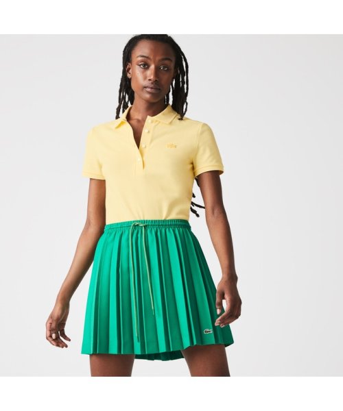 スリムフィット ストレッチコットンピケポロ（半袖） 商品説明色合い鮮やかなストレッチコットンピケ素材を使用した、スリムフィットのポロシャツ。光沢感のある４ボタンのリブポロカラ U1479075062(11440円)