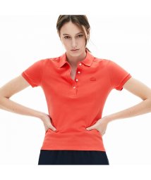 LACOSTE(ラコステ)/スリムフィット ストレッチコットンピケポロ（半袖）/ベビーピンク