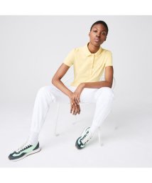 LACOSTE(ラコステ)/スリムフィット ストレッチコットンピケポロ（半袖）/ライトイエロー