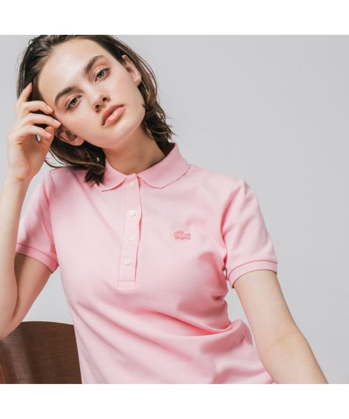 スリムフィット ストレッチコットンピケポロ（半袖） 商品説明色合い鮮やかなストレッチコットンピケ素材を使用した、スリムフィットのポロシャツ。光沢感のある４ボタンのリブポロカラ U1479075062(11440円)