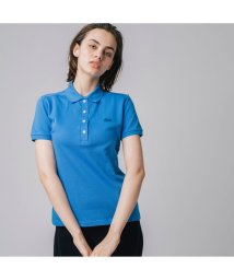 LACOSTE(ラコステ)/スリムフィット ストレッチコットンピケポロ（半袖）/スカイブルー