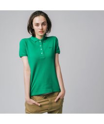 LACOSTE(ラコステ)/スリムフィット ストレッチコットンピケポロ（半袖）/エメラルド