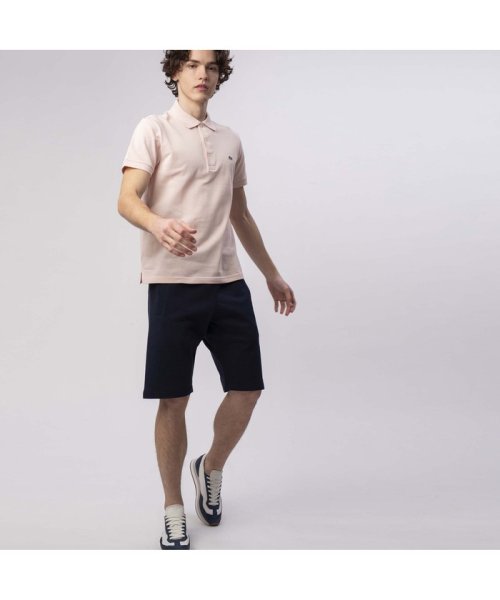 LACOSTE Mens(ラコステ　メンズ)/スリムフィットソリッドポロシャツ（半袖）/ピンク