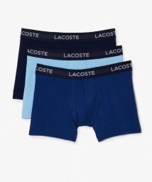 LACOSTE Mens(ラコステ　メンズ)/マイクロファイバートランクショーツ３パック/ライトブルー