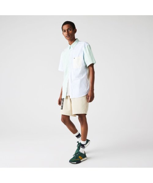 LACOSTE Mens(ラコステ　メンズ)/クレイジーストライプボタンダウンシャツ/マルチ