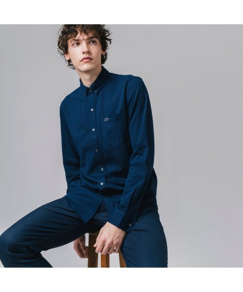 クールマックスブレンド鹿の子地シャツ Regular