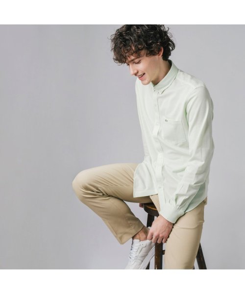 クールマックスブレンド鹿の子地シャツ Regular