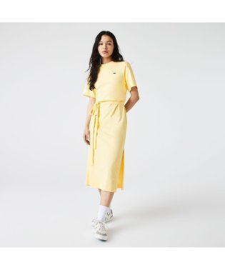 LACOSTE/ストレートラインロングTシャツドレス/505172403