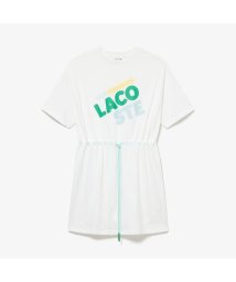 LACOSTE/ラコステロゴプリントTシャツドレス/505172412