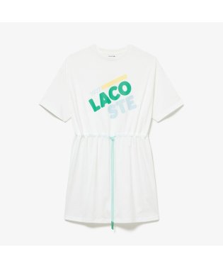 LACOSTE/ラコステロゴプリントTシャツドレス/505172412