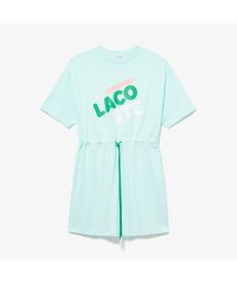 LACOSTE/ラコステロゴプリントTシャツドレス/505172412