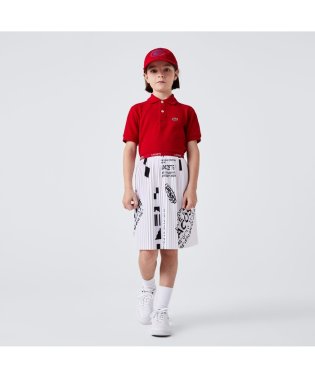 LACOSTE KIDS/GIRLSグラフィックプリントプリーツスカート/505172464