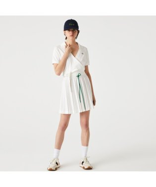 LACOSTELIVE LADYS/ラコステライブ ラップアラウンドポロシャツ/505172552