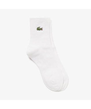 LACOSTE/クロックエンブレムプレーンショートソックス/505172617