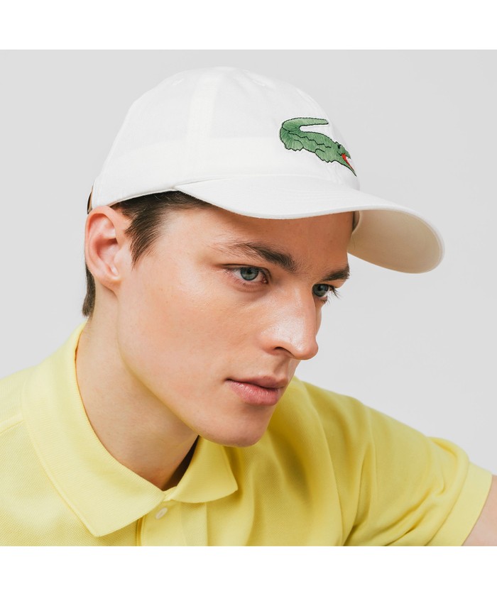 待望の再入荷! 【試着のみ】APC ラコステ ホワイト キャップ L | irai