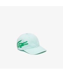 LACOSTE(ラコステ)/カーブバイザービッグクロックキャップ/ライトグリーン